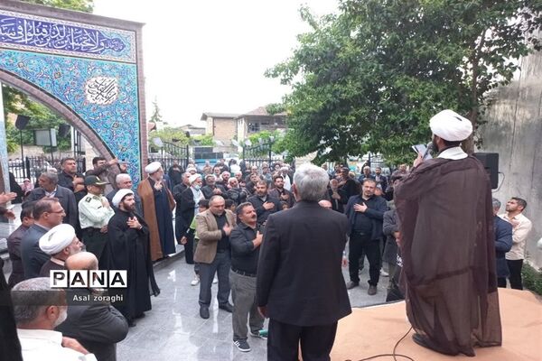 مراسم دسته‌‎روی سالروز شهادت امام صادق علیه السلام در شهر سورک