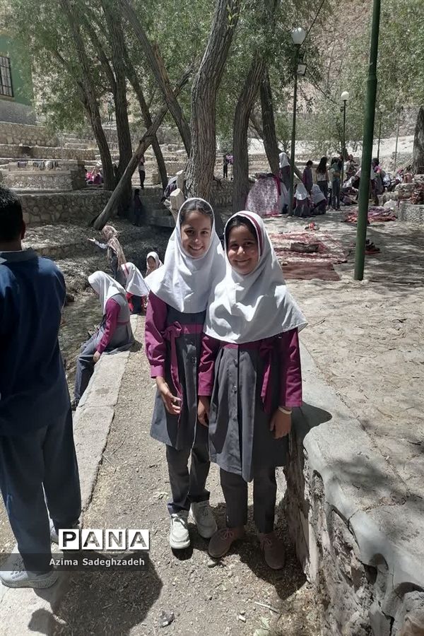 اردوی تفریحی دانش‌آموزان دبستان حضرت زینب(س) شهرستان خاتم