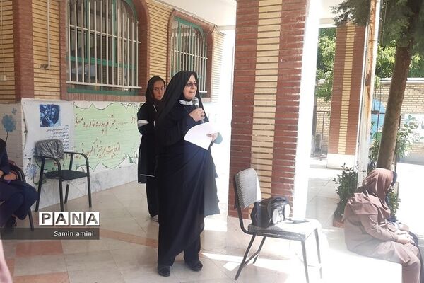 اختتامیه المپیاد ورزشی درون مدرسه‌ای در مدرسه سادات رودهن