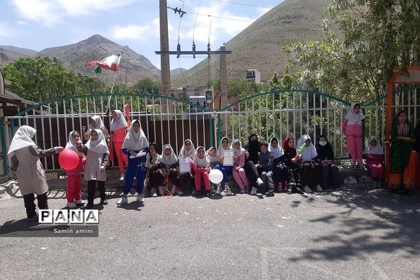 اختتامیه المپیاد ورزشی درون مدرسه‌ای در مدرسه سادات رودهن