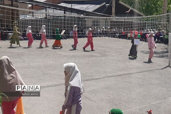 اختتامیه المپیاد ورزشی درون مدرسه‌ای در مدرسه سادات رودهن