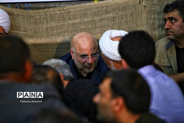 یادواره ۱۷۰ شهید بخش رامند شهر دانسفهان قزوین با حضور رئیس مجلس