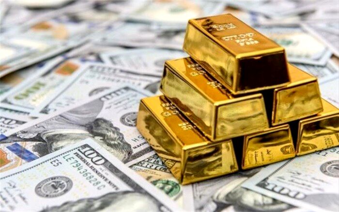 کاهش قیمت طلا و ثبات دلار و درهم