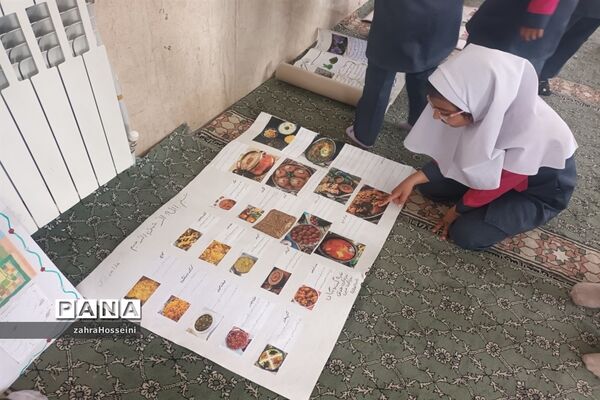 نمایشگاه طرح جابربن حیان دبستان شهید نجاتی ابرکوه