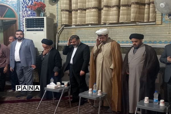 حضور وزیر فرهنگ و ارشاد اسلامی در مسجد احباب الحسین(ع)
