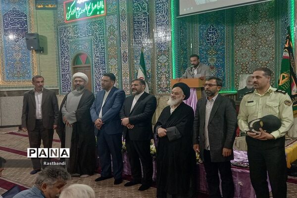 حضور وزیر فرهنگ و ارشاد اسلامی در مسجد احباب الحسین(ع)