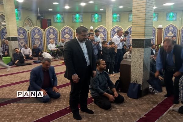 حضور وزیر فرهنگ و ارشاد اسلامی در مسجد احباب الحسین(ع)