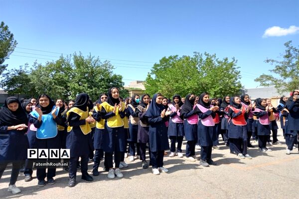 اختتامیه المپیاد ورزشی درون مدرسه‌ای در شهرستان خلیل‌آباد