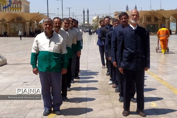 اهدای ۱۶۰۰ متر فرش دستباف به حرم حضرت معصومه (س)