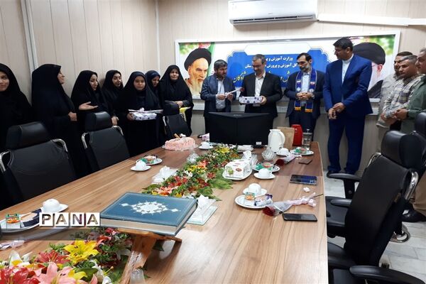 سفر مدیر سازمان دانش‌آموزی استان خوزستان به شادگان