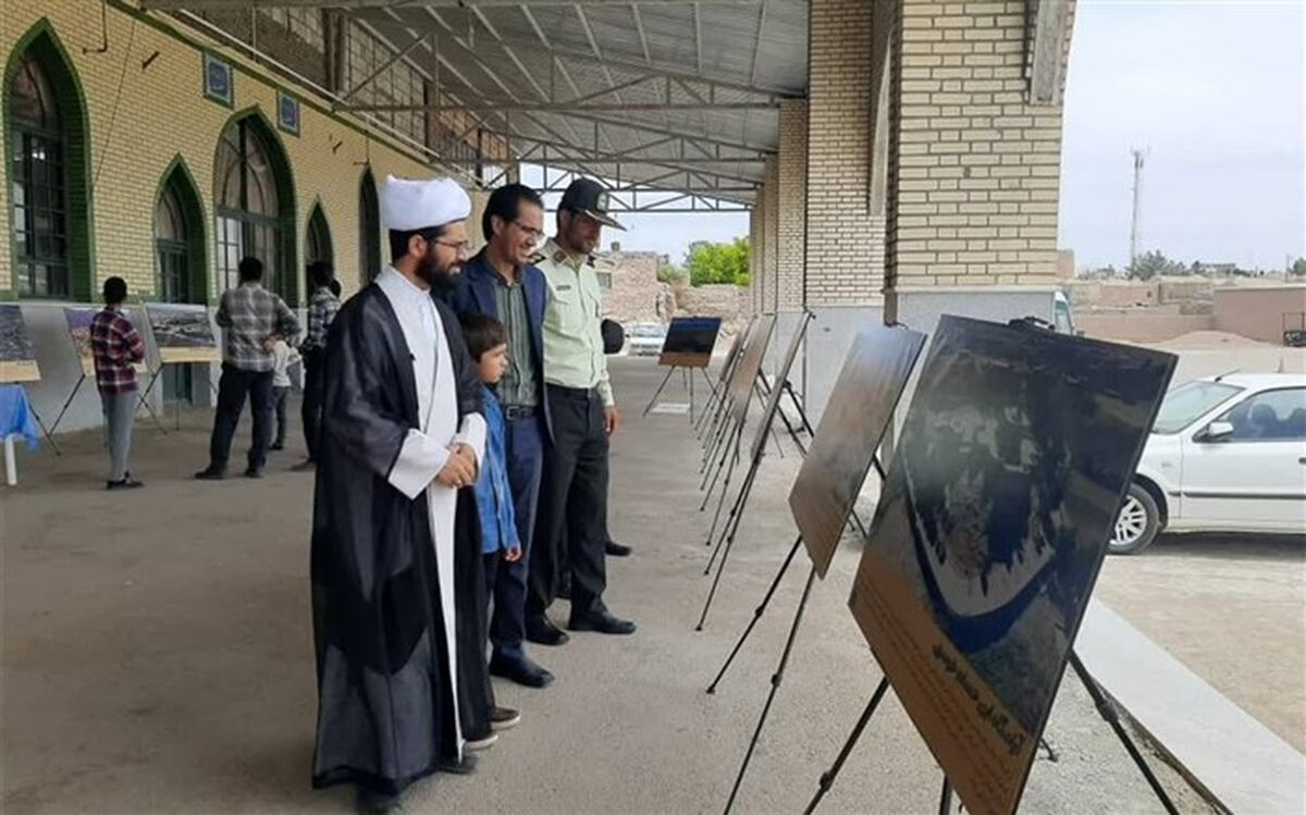 برپایی نمایشگاه عکس تاریخی در شهرستان خوسف