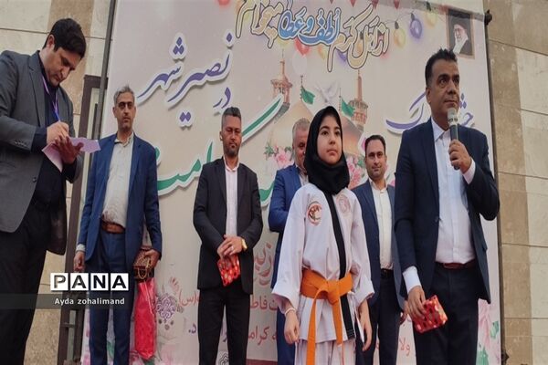جشن بزرگ دهه کرامت در نصیرشهر