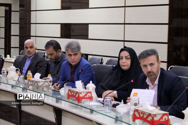 جلسه شورای معاونان آموزش و پرورش استان بوشهر