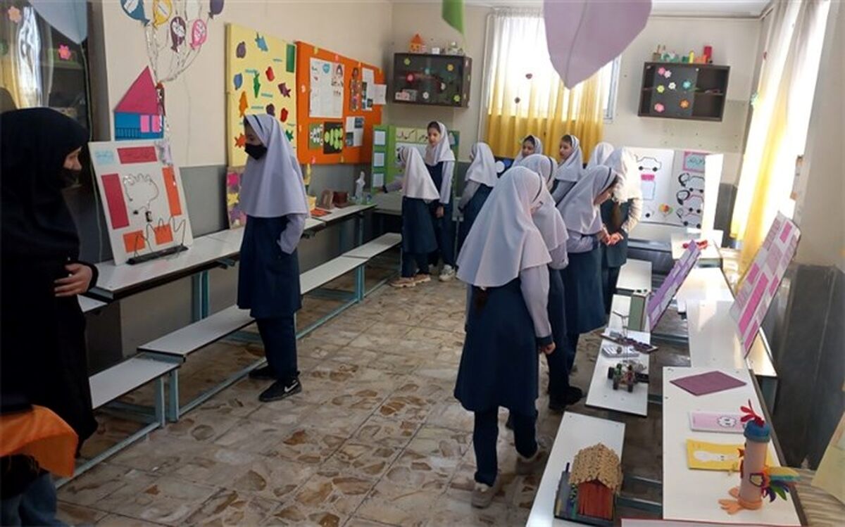 اختتامیه طرح جابربن حیان در دبستان کوثر رودهن /فیلم