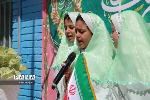 آیین یادبود خیر مدرسه‌ساز‌ حاج علی اکبر واعظی در ناحیه یک بهارستان
