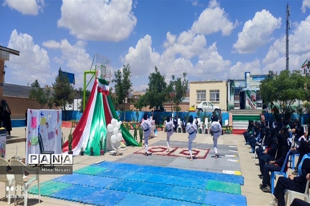 اختتامیه المپیاد‌های ورزشی درون‌مدرسه‌ای در شهرستان کاشمر