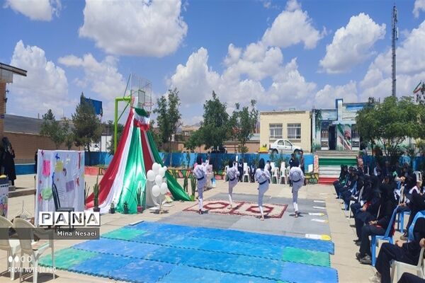 اختتامیه المپیاد‌های ورزشی درون‌مدرسه‌ای در شهرستان کاشمر