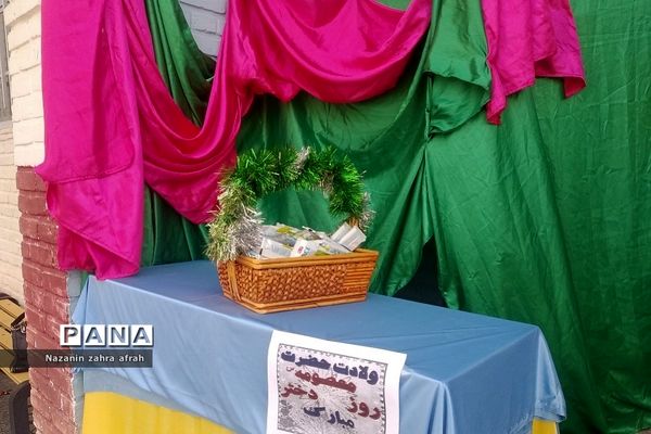 جشن روز دختر و ولادت حضرت معصومه (س) در دبستان شهید‌سجادیان رودهن