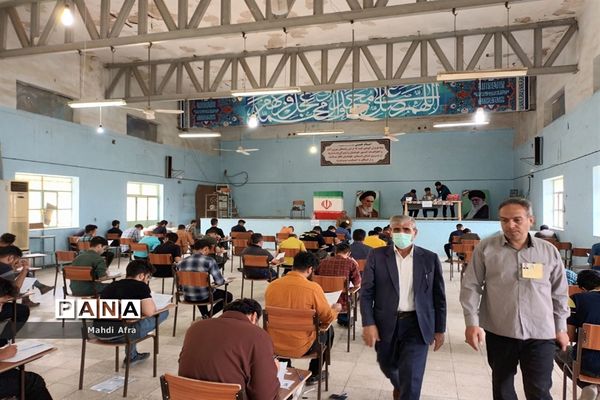 برگزاری اولین آزمون نهایی دانش‌آموزان پایه دوازدهم شهرستان بهبهان