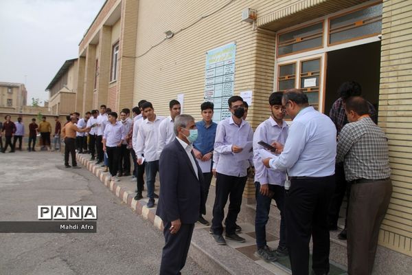 برگزاری اولین آزمون نهایی دانش‌آموزان پایه دوازدهم شهرستان بهبهان