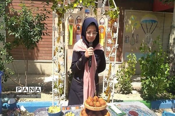 کارسوق ایران زیبا در دبیرستان فرزانگان اسلامشهر