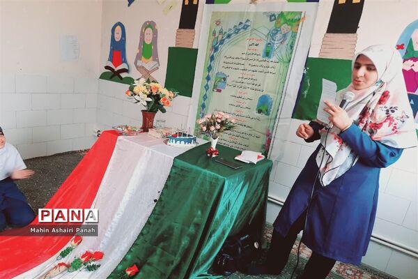جشن میلاد حضرت معصومه و روز دختر در مدرسه منتظری خاتم