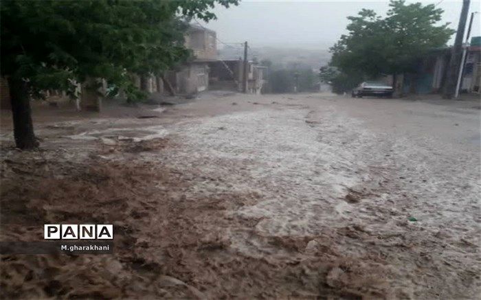 وقوع سیل در ۱۲ روستای شهرستان اهر
