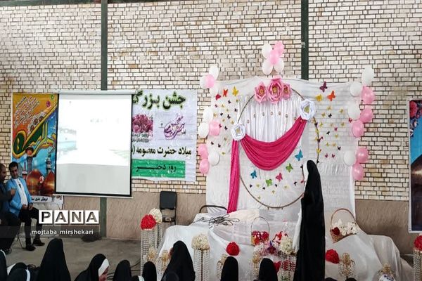 حضور دختران حضرت معصومه در شهرستان سرچهان