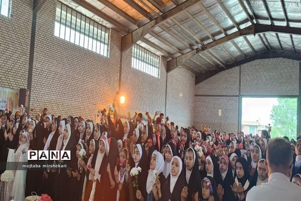 حضور دختران حضرت معصومه در شهرستان سرچهان