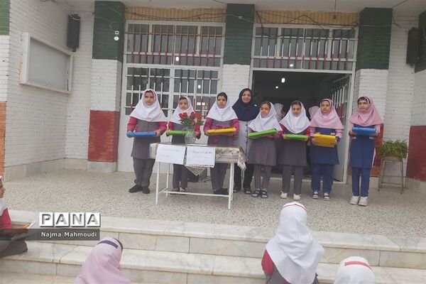 برپایی طرح صبحگاه عصمت در دبستان آیت الله غفاری خاتم