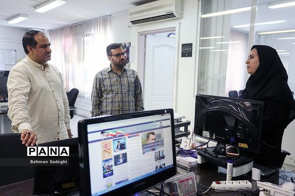 بازدید رئیس کمیته شفافیت و شهر هوشمند شورای شهر تهران از خبرگزاری پانا