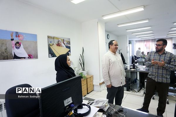 بازدید رئیس کمیته شفافیت و شهر هوشمند شورای شهر تهران از خبرگزاری پانا