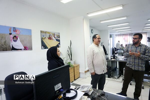 بازدید رئیس کمیته شفافیت و شهر هوشمند شورای شهر تهران از خبرگزاری پانا