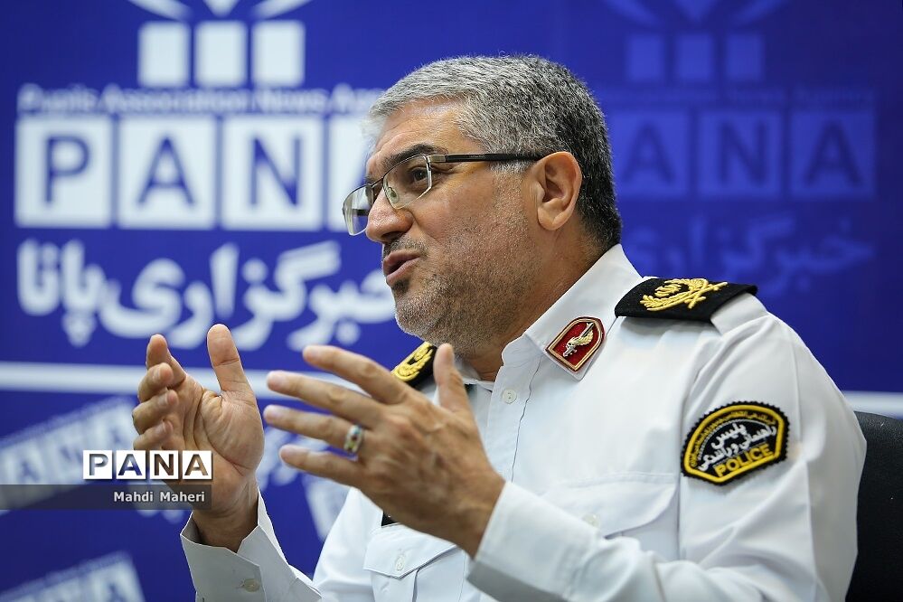 بازدید جانشین رئیس پلیس راهور فراجا از خبرگزاری پانا