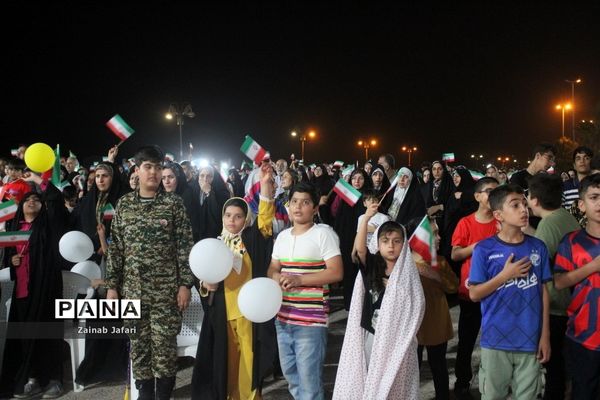 اجتماع بزرگ سلام فرمانده ۲ در بوشهر