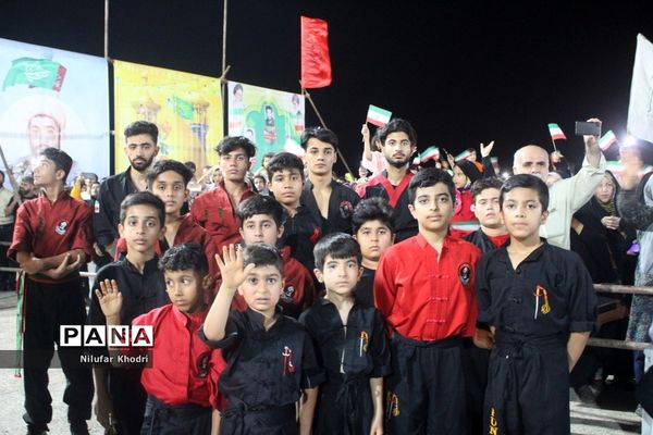 اجتماع بزرگ سلام فرمانده ۲ در بوشهر