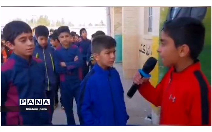 اجرای ورزش هماهنگ صبحگاهی در دبستان منتظرقائم شهرستان خاتم/فیلم