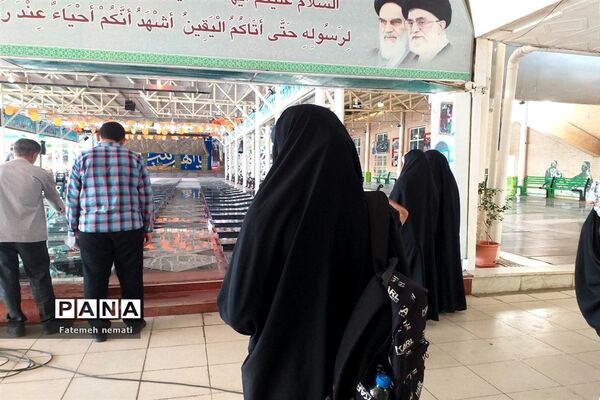 اردوی معنوی اعضاء کارگروه‌های تربیتی در گلزار شهدای ملارد