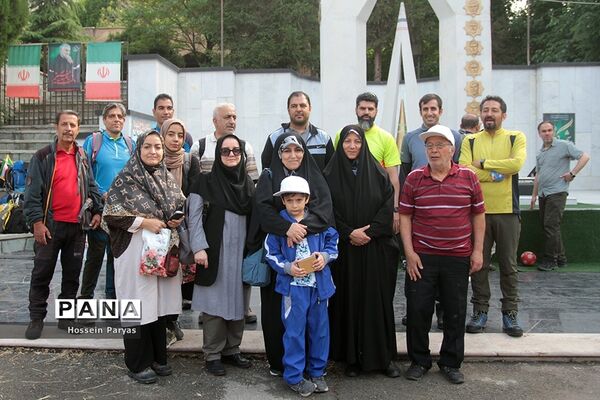 همایش کوهپیمایی همکاران حوزه ستادی و اداره‌کل آموزش و پرورش شهر تهران
