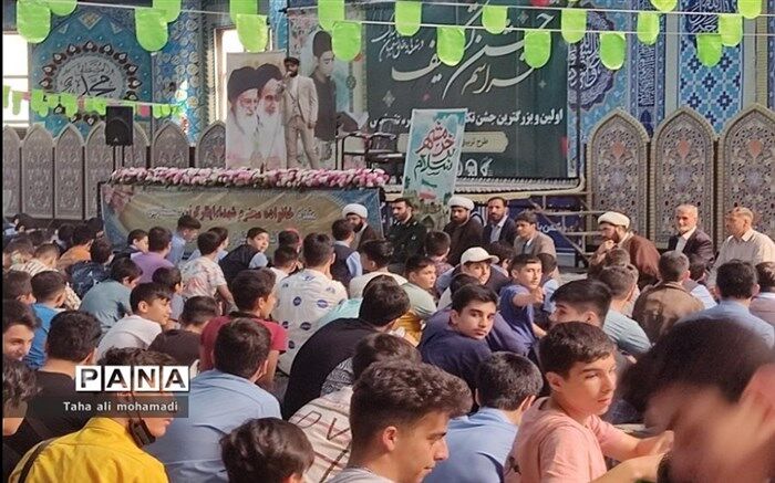اولین  و بزرگترین جشن تکلیف پسران در مصلی بزرگ شهرستان قدس /فیلم