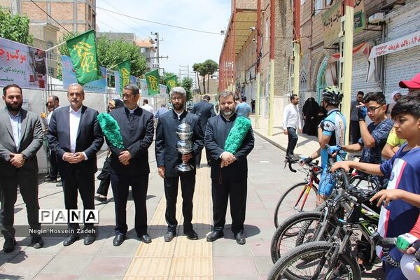 همایش دوچرخه‌سواری درشهرستان اسلامشهر