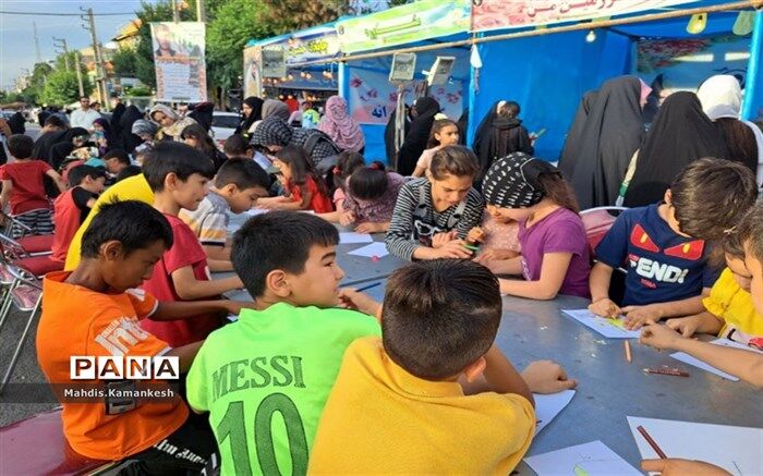 جشن دهه کرامت در میدان آزادگان پاکدشت /فیلم