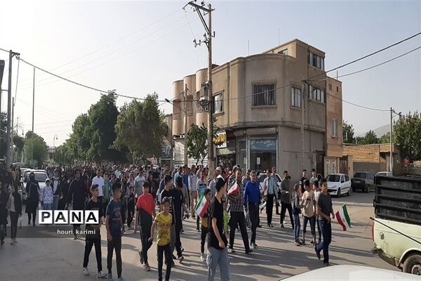 پیاده‌روی خانوادگی به‌مناسبت دهه کرامت در شهرستان مانه وسملقان