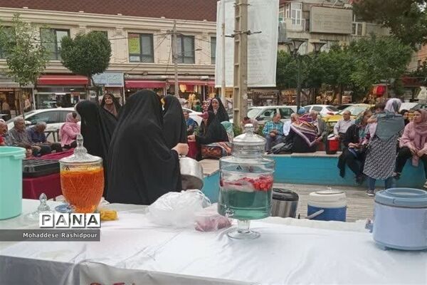 برگزاری جشن دهه کرامت درمنطقه باغ فیض اسلامشهر