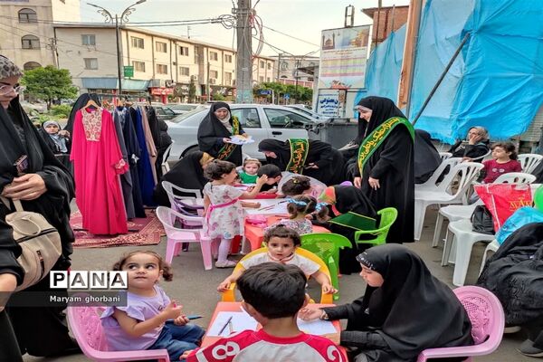 حرکت کاروان زیر سایه خورشید در شهرستان‌های مازندران