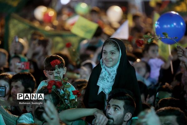 اجتماع امام رضایی‌ها در میدان خراسان