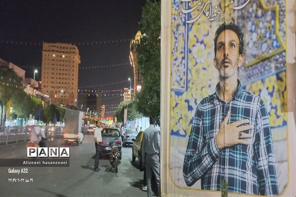 برپایی موکب‌ها نذری در مشهد مقدس  به مناسبت ولادت امام رضا (ع)