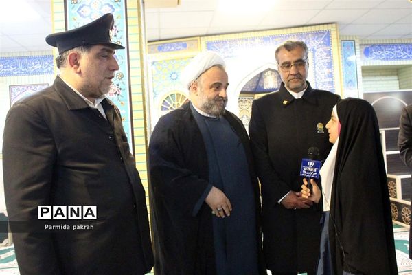 حضور خادمان حرم مطهر رضوی (ع) در اداره کل آموزش و پرورش کرمانشاه