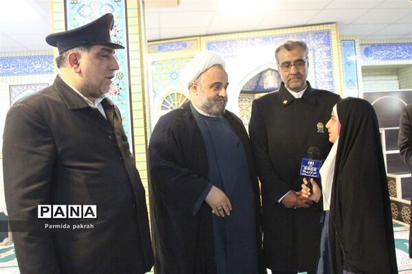 حضور خادمان حرم مطهر رضوی (ع) در اداره کل آموزش و پرورش کرمانشاه