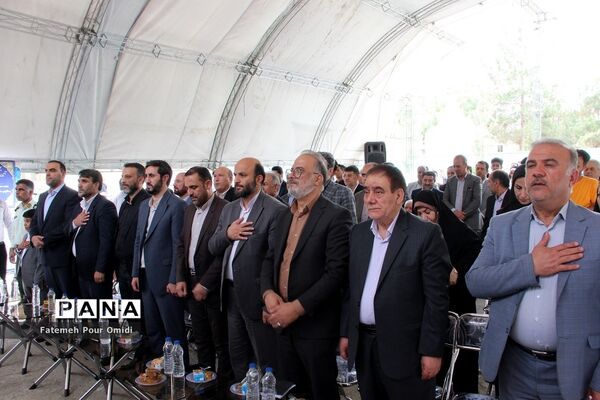 آئین افتتاح و خشت‌گذاری مدارس خیرساز در اسلامشهر